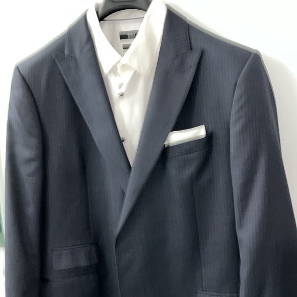 Simon Carter Sports Jacket size 46R, 2 Button Closure, 3” Peak Lapels, Like New - Picture 4 of 17